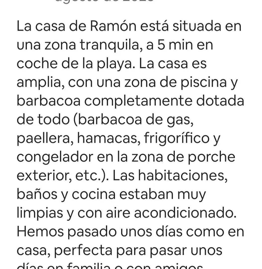 Chalet Con Capacidad Para 8 Personas Chiclana de la Frontera 0*,
